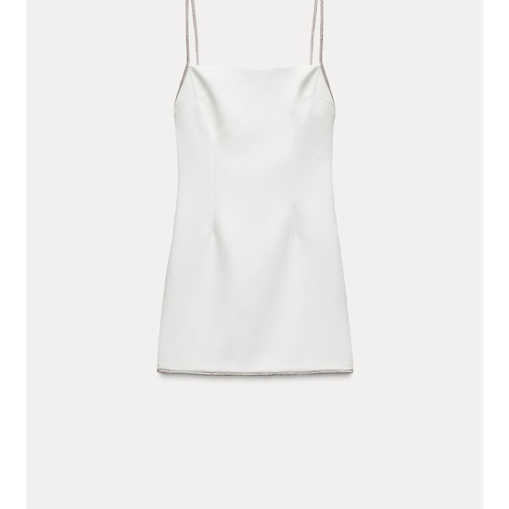 Zara White Mini Dress